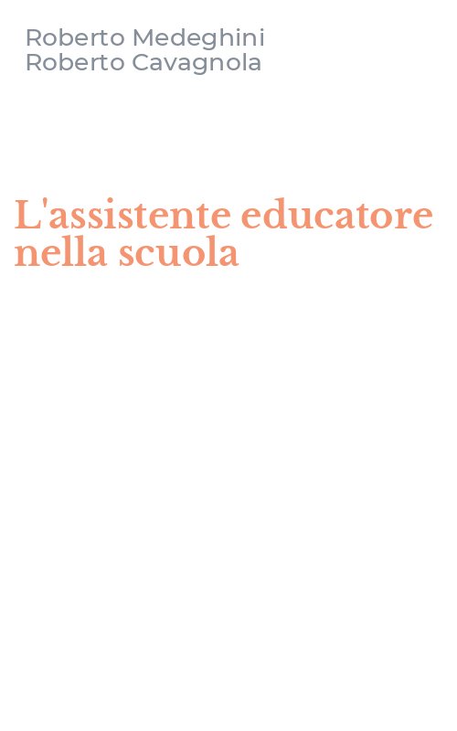 L'assistente educatore nella scuola