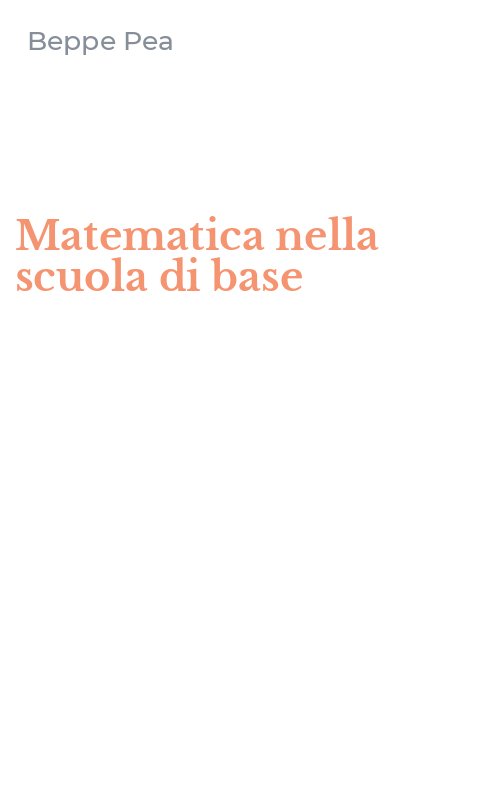 Matematica nella scuola di base