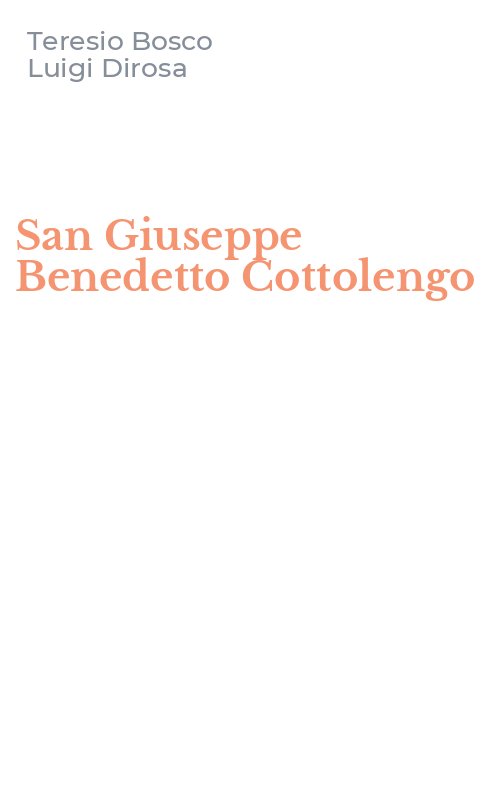 San Giuseppe Benedetto Cottolengo