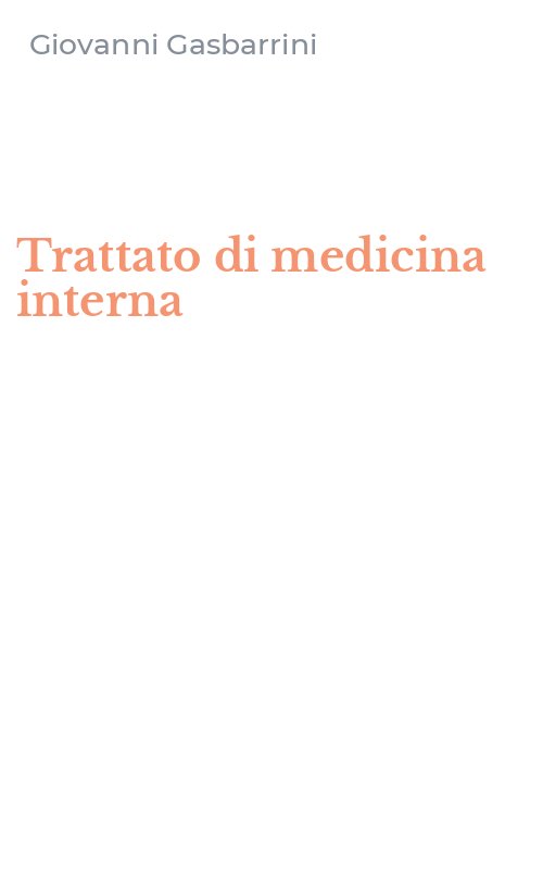 Trattato di medicina interna
