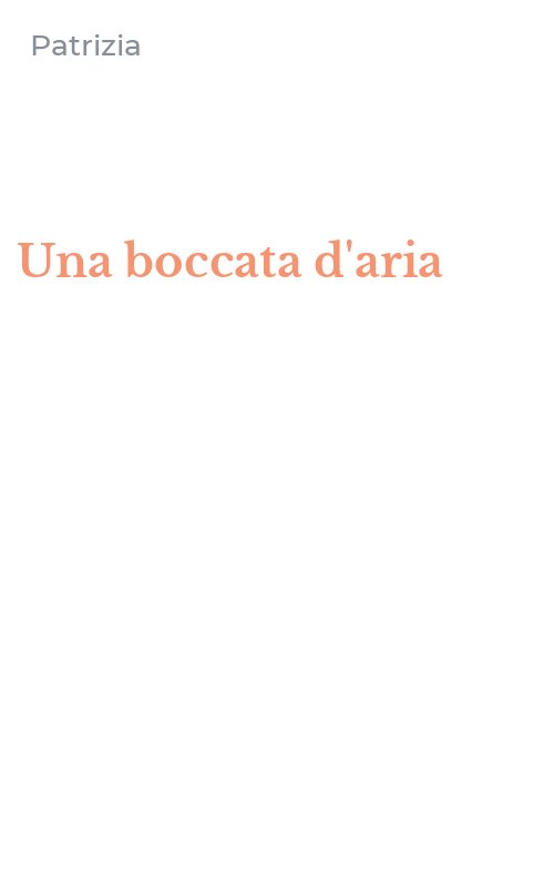 Una boccata d'aria