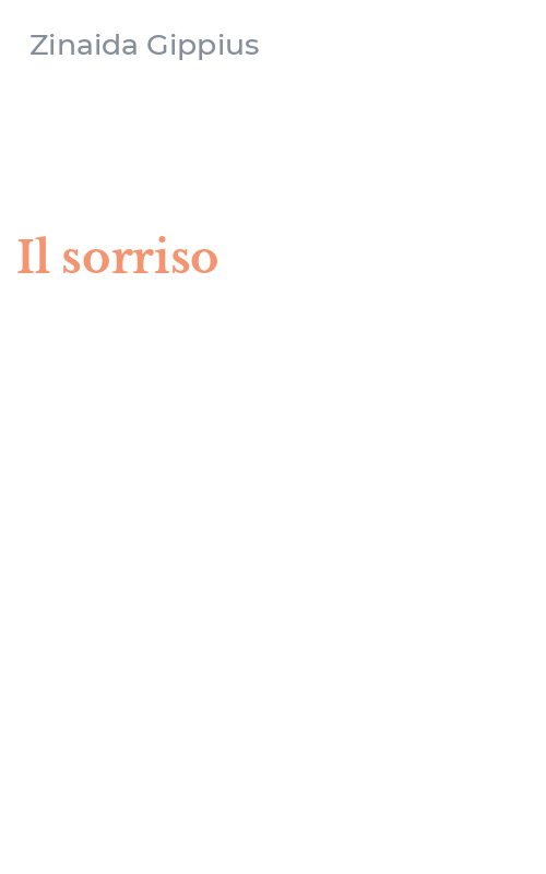 Il sorriso