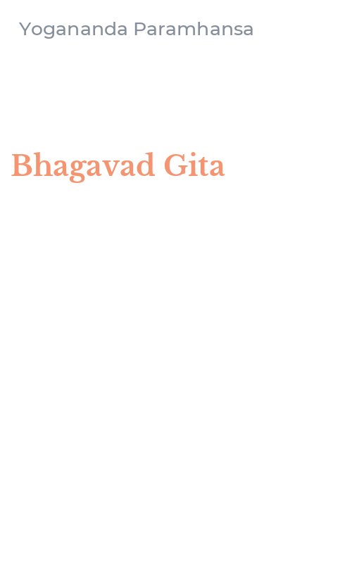 Bhagavad Gita