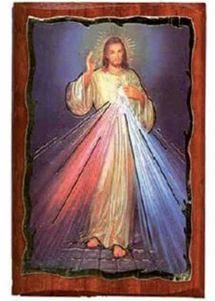 QUADRETTO GESU' MISERICORDIOSO