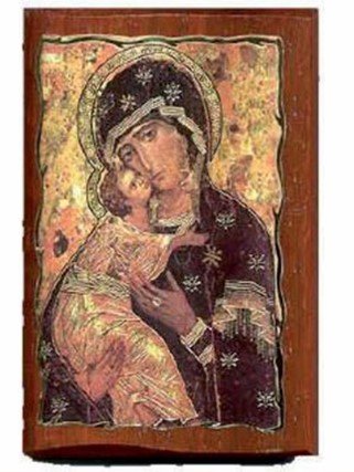 QUADRETTO MADONNA DI VLADIMIR