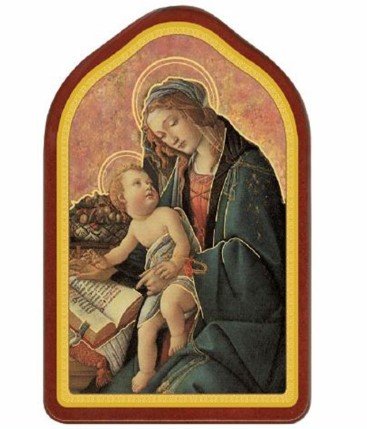 QUADRO MADONNA DEL LIBRO