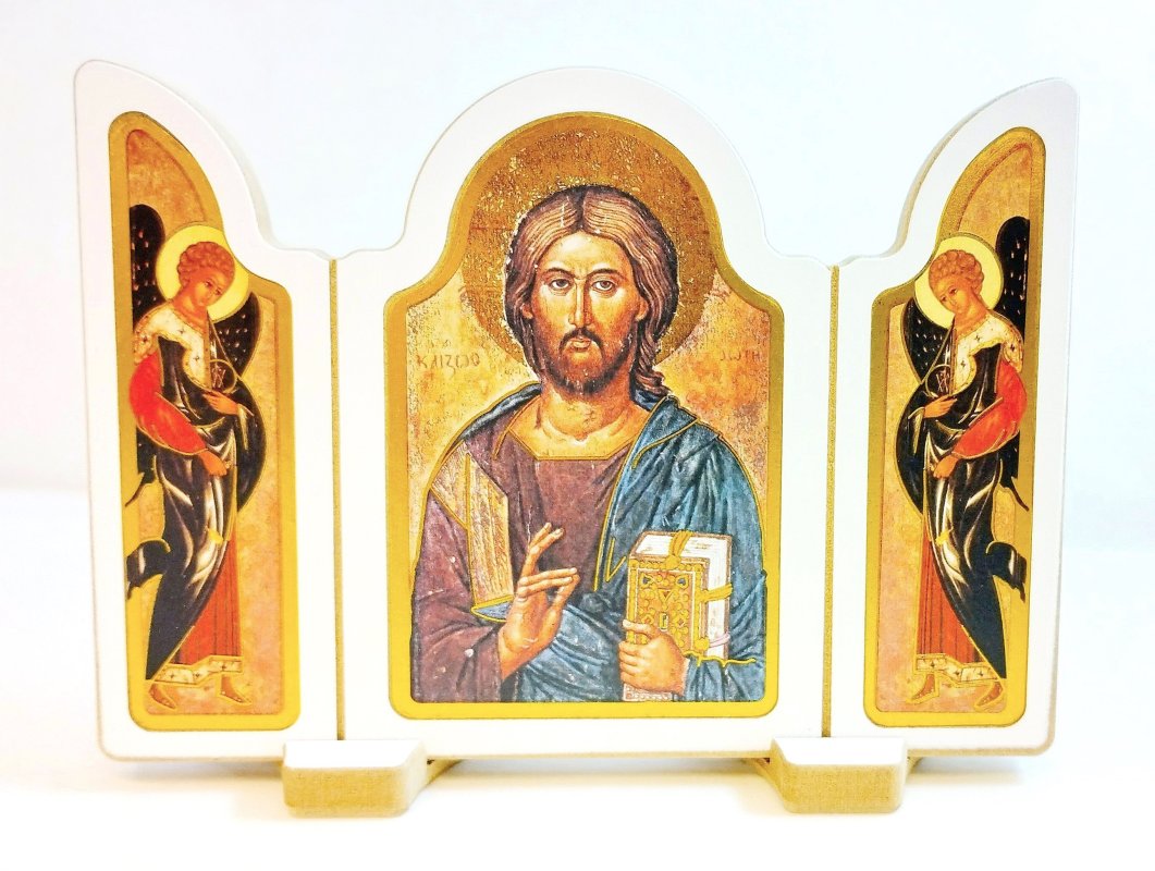 TRITTICO CRISTO PANTOCRATORE