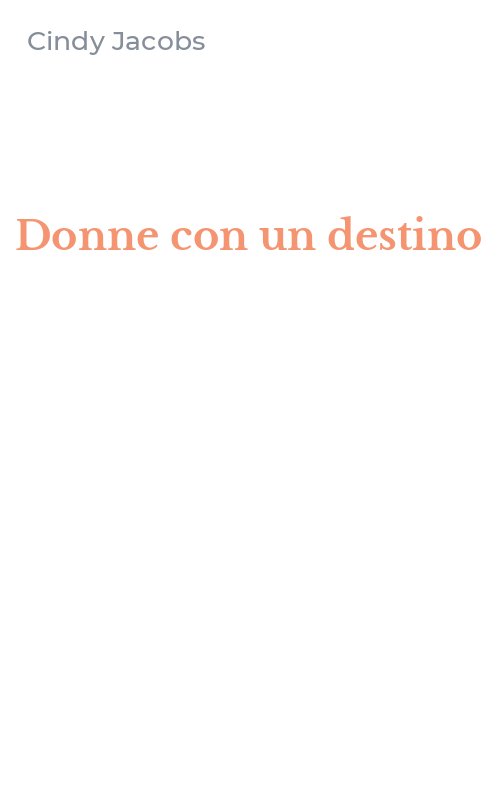Donne con un destino