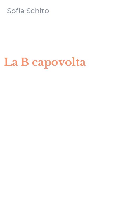 La B capovolta