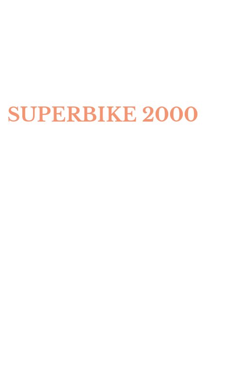 SUPERBIKE 2000