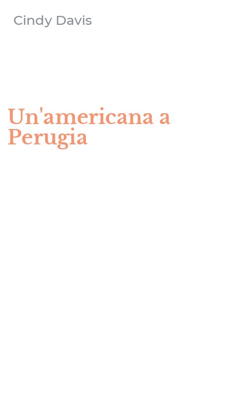 Un'americana a Perugia