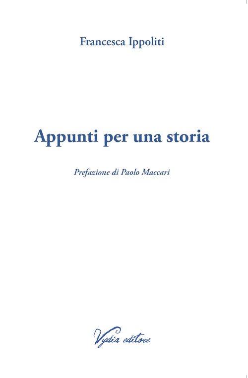 Appunti per una storia