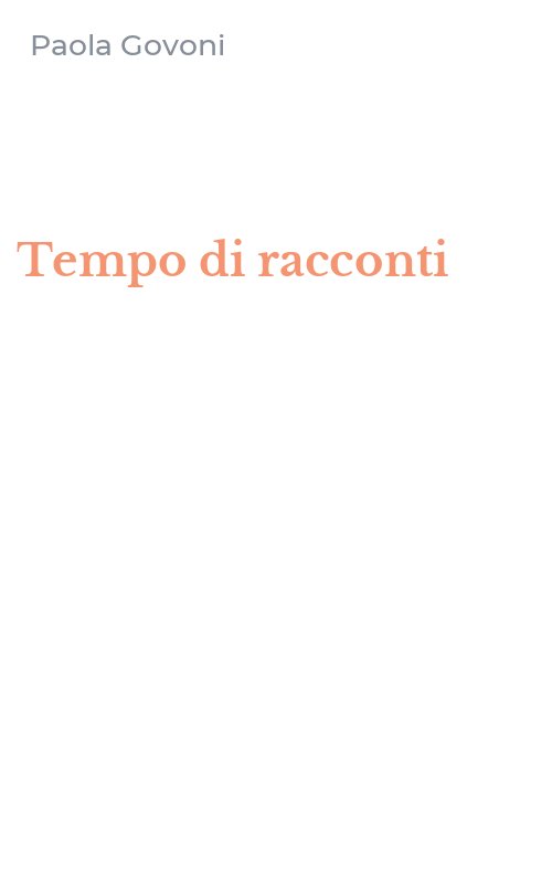 Tempo di racconti