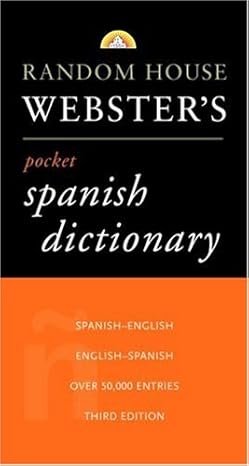 WEBSTER'S POCKET SPANISH DICTIONARY PB