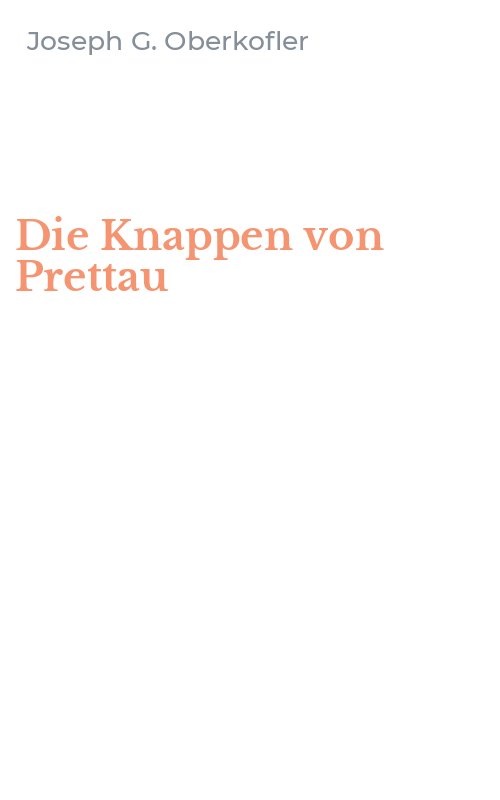 Die Knappen von Prettau