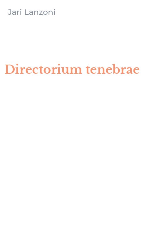 Directorium tenebrae