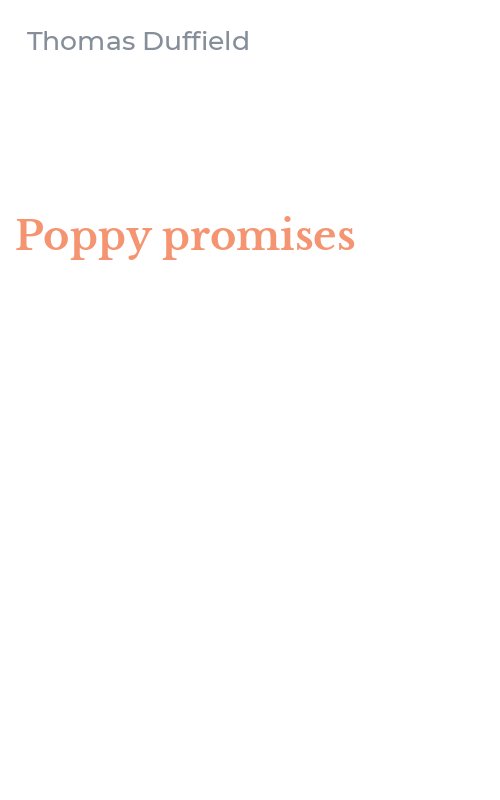 Poppy promises