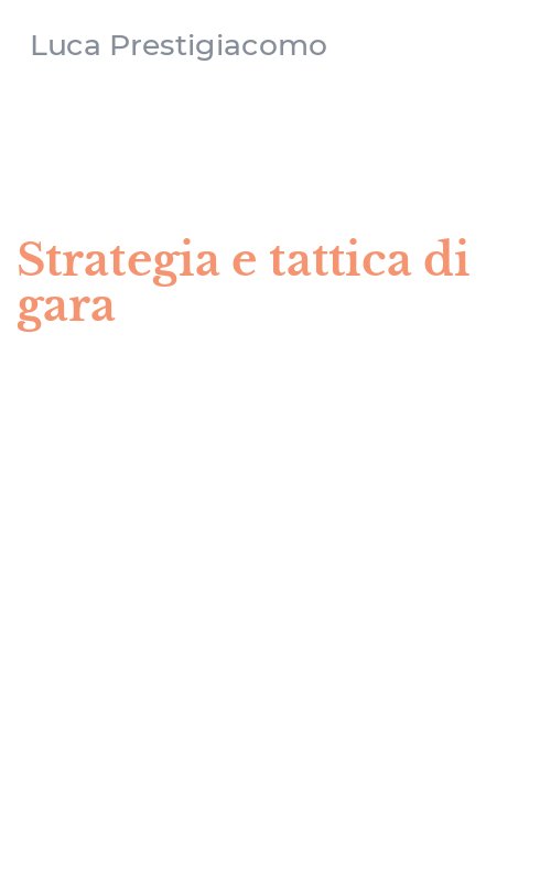 Strategia e tattica di gara