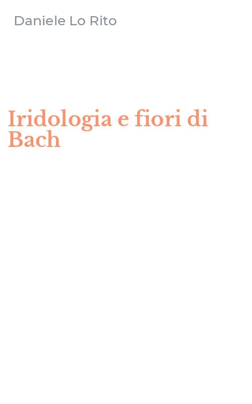 Iridologia e fiori di Bach