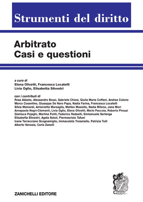 Arbitrato. Casi e questioni