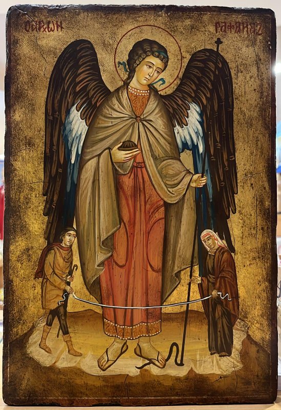 ARC. RAFFAELE 22X32 CM CON TOBIA E SARA