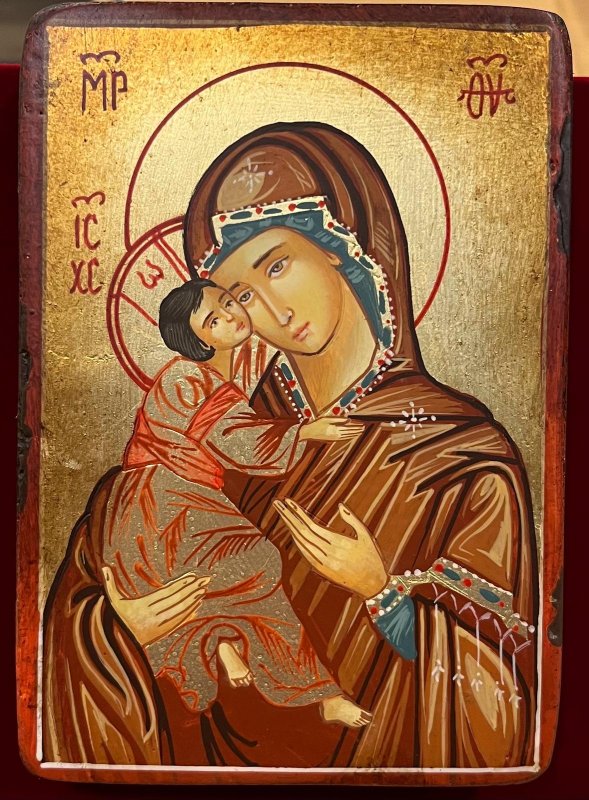 MADONNA CON BAMBINO 10X14 CM