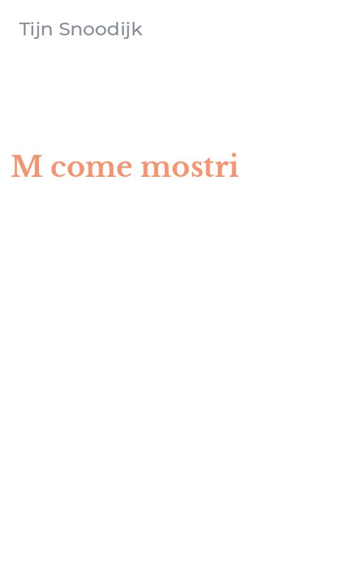 M come mostri