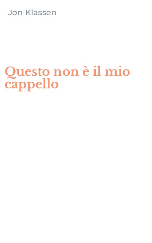Questo non è il mio cappello