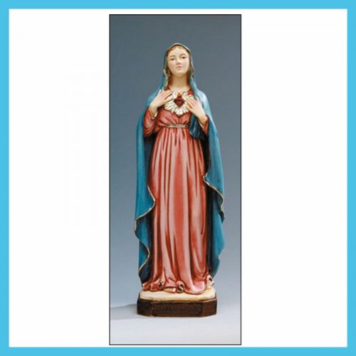 STATUA SACRO CUORE DI MARIA - Altezza 30 cm
