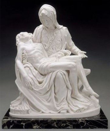 PIETA' DI MICHELANGELO - Altezza 11 cm