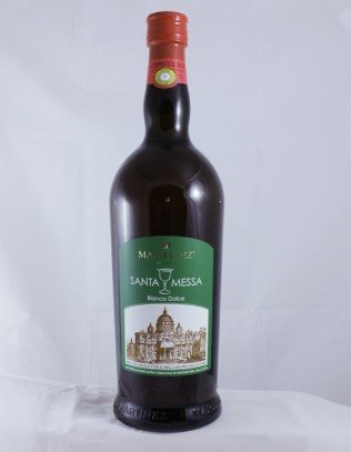 VINO BIANCO DOLCE - Per celebrazione della S. Messa. Scatola da 6 bottiglie.