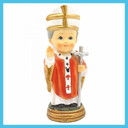 SANTO GIOVANNI PAOLO II BABY - Altezza 9 cm