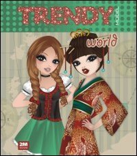 Trendy model world. Con adesivi