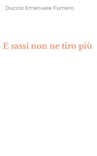 E sassi non ne tiro pi&ugrave;