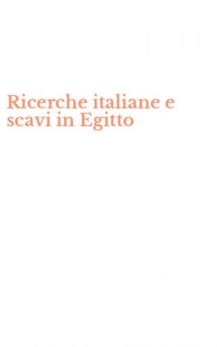 Ricerche italiane e scavi in Egitto