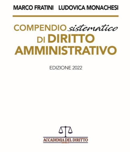 Compendio sistematico di diritto amministrativo