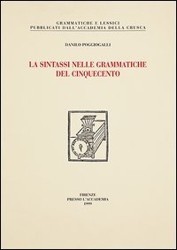 La sintassi nelle grammatiche del Cinquecento