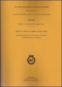Atti dell'Accademia Nazionale dei Lincei. Serie IX. Memorie di scienze morali, storiche e filosofiche