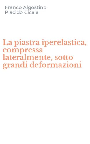 La piastra iperelastica, compressa lateralmente, sotto grandi deformazioni