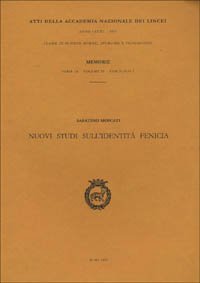 Nuovi studi sull'identit&agrave; fenicia