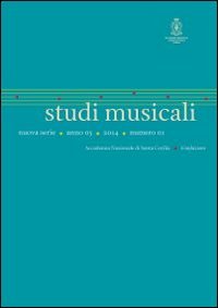 Studi musicali (2014). N.S. Ediz. italiana, inglese e tedesca