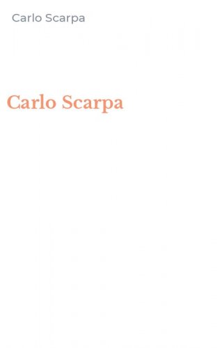 Carlo Scarpa