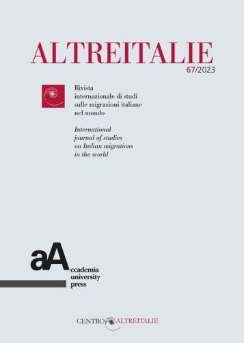 Altreitalie. Rivista internazionale di studi sulle popolazioni di origine italiana nel mondo