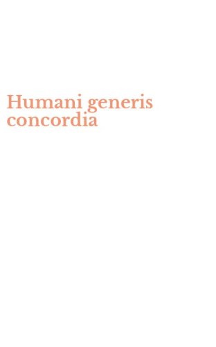 Humani generis concordia