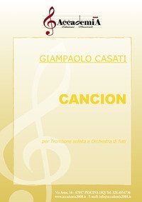 Cancion per trombone solista e orchestra di fiati