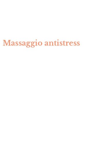 Massaggio antistress