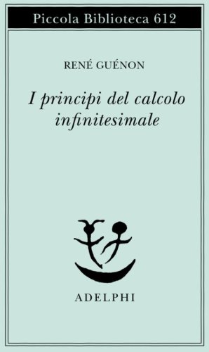 I princ&igrave;pi del calcolo infinitesimale