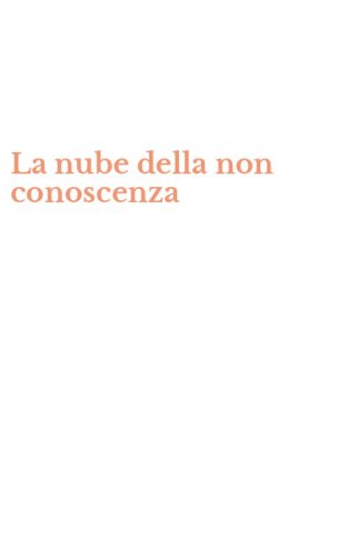 La nube della non conoscenza