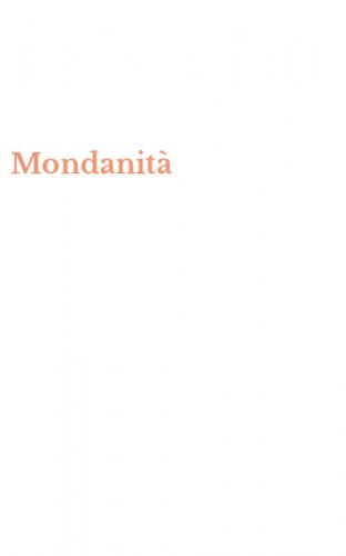Mondanit&agrave;