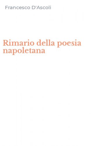 Rimario della poesia napoletana